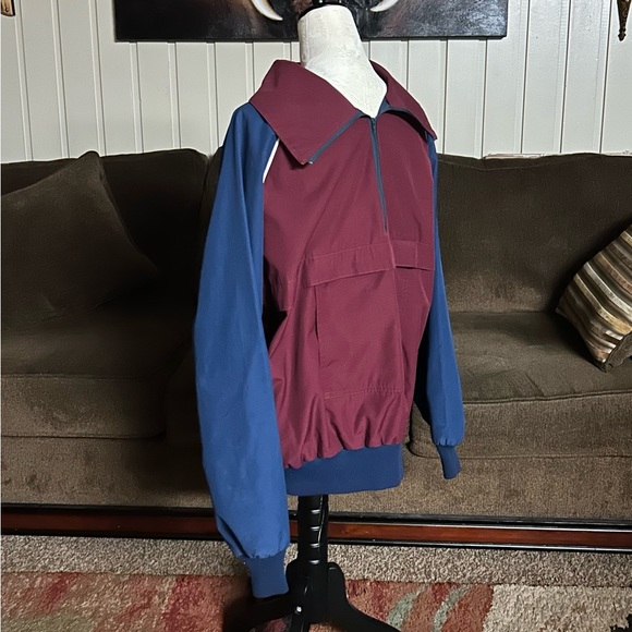 Alti-Wear • Vintage • 1980’s • Santa Fe, N.M. (USA) • Burgundy/Blue • Sweater - Picture 11 of 16